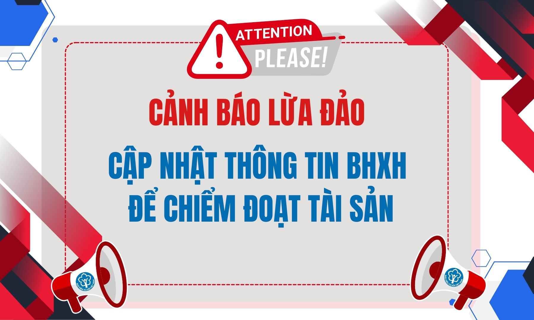 Cảnh báo lừa đảo: "Cập nhật thông tin BHXH để chiểm đoạt tài sản"