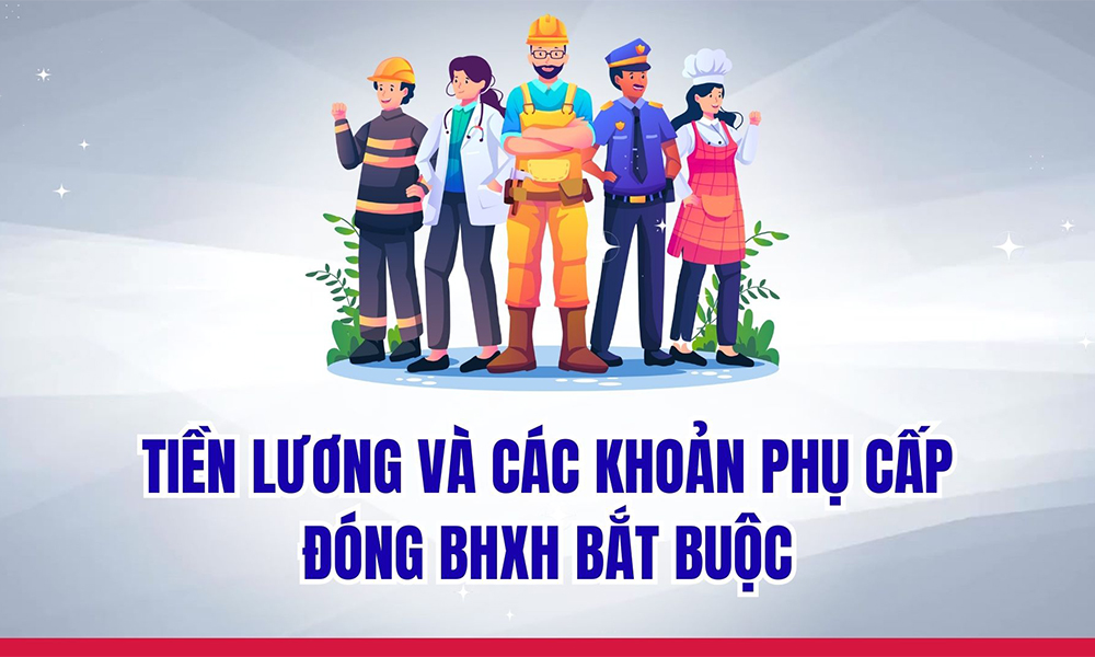 chi tiet khoan tien luong phu cap dong bao hiem xa hoi bat buoc